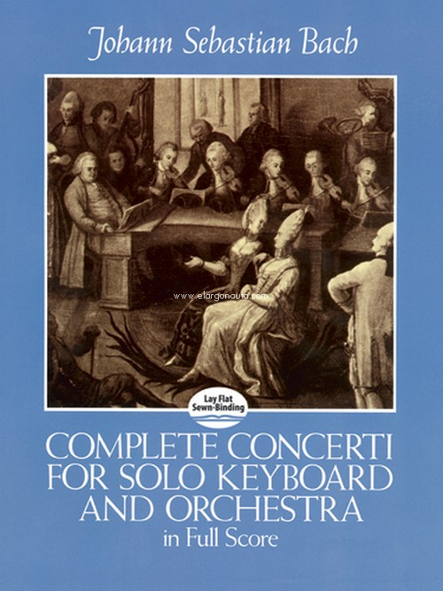 Complete Concerti for Solo Keyboard and Orchestra in Full Score. 9780486249292