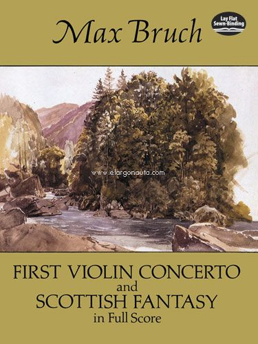 First Violin Concerto and Scottish Fantasy, in Full Score. 9780486282954