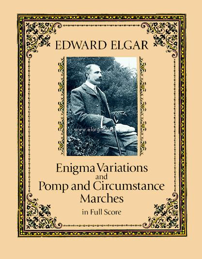 Enigma Variations & Pomp & Circumstance Marches, in Full Score. 9780486273426