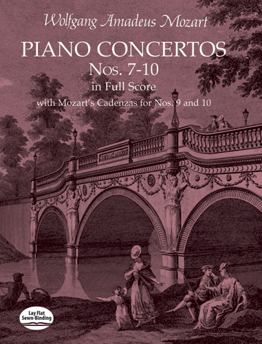 Piano Concertos Nos. 7-10 In Full Score: In Full Score. With Mozart's Cadenzas for Nos. 9 and 10, Piano and Orchestra