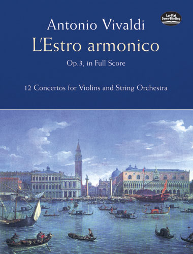 L'Estro Armonico, Op. 3, in Full Score. 9780486406312