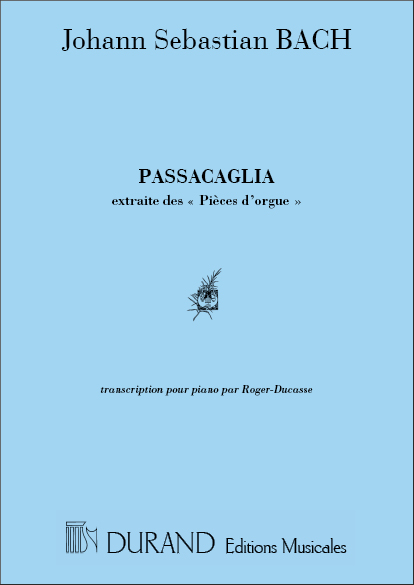 Passacaglia: Extraite Des Pieces d'Orgue, Piano