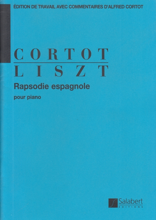 Rhapsodie Espagnole pour piano, Piano. 9790048041899
