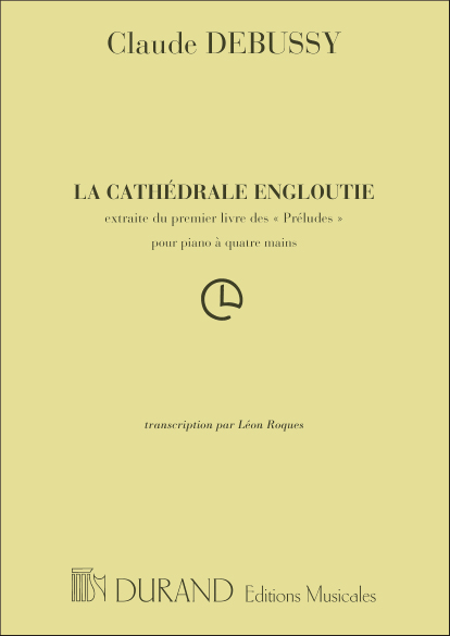 La Cathédrale engloutie: du 1er livre des Préludes - pour piano à quatre mains, Piano, 4 Hands