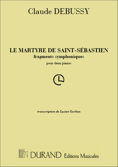 Le Martyre de Saint Sébastien, pour 2 pianos
