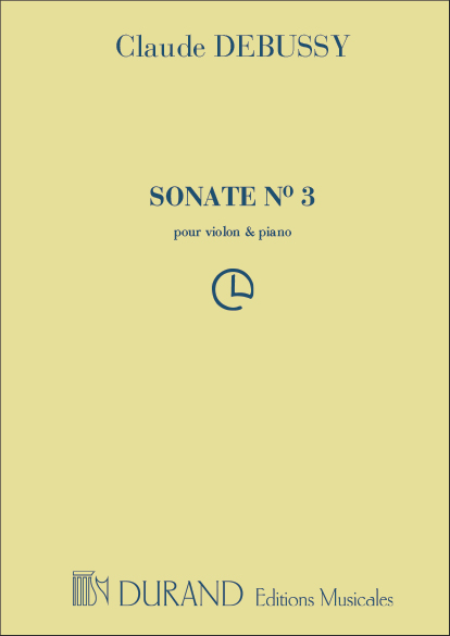 Sonate No.3: pour violon et piano, Violin and Piano. 9790044013807