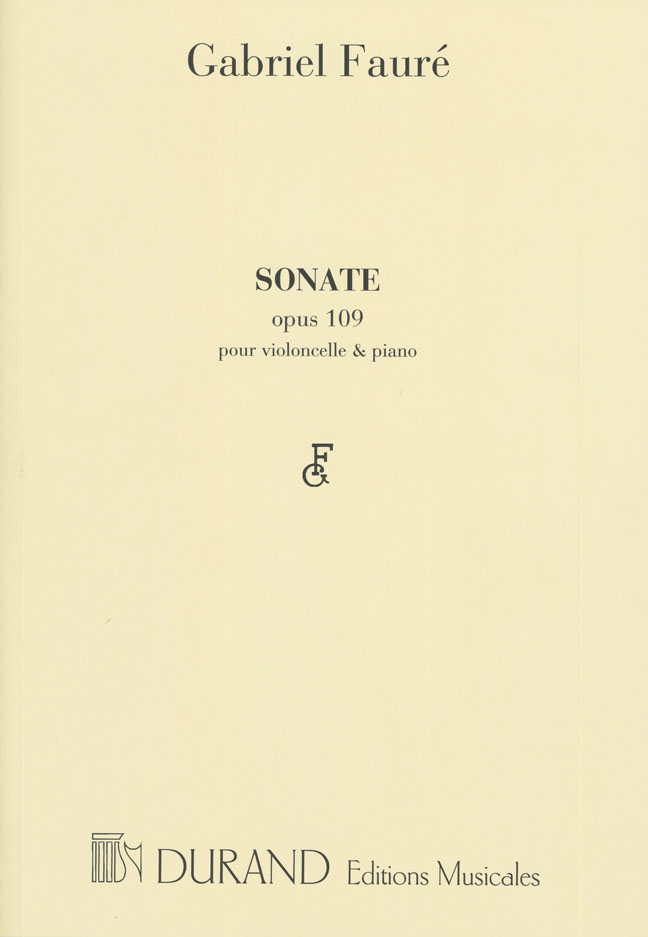 Sonate N 1 Opus 109, 1 or 2 Cellos and Piano