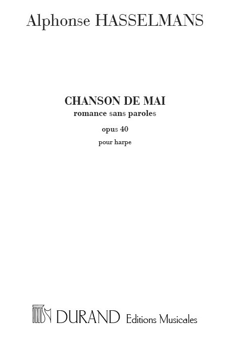 Chanson De Mai Op. 40: Romance Sans Paroles, Harp or Harps. 9790044028290