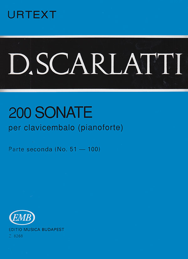 200 Sonate per clavicembalo (pianoforte) 2: Parte seconda (No. 51-100), Piano