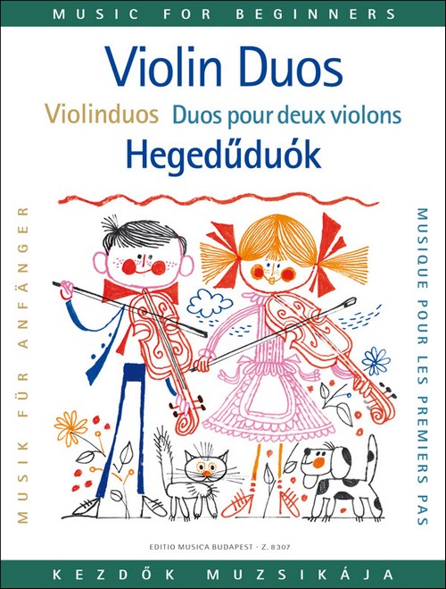Violinduos für Anfänger, 2 Violins. 9790080083079