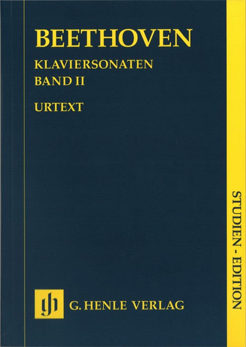Klaviersonaten, Band II. Urtext. Studien Edition. 9790201890340
