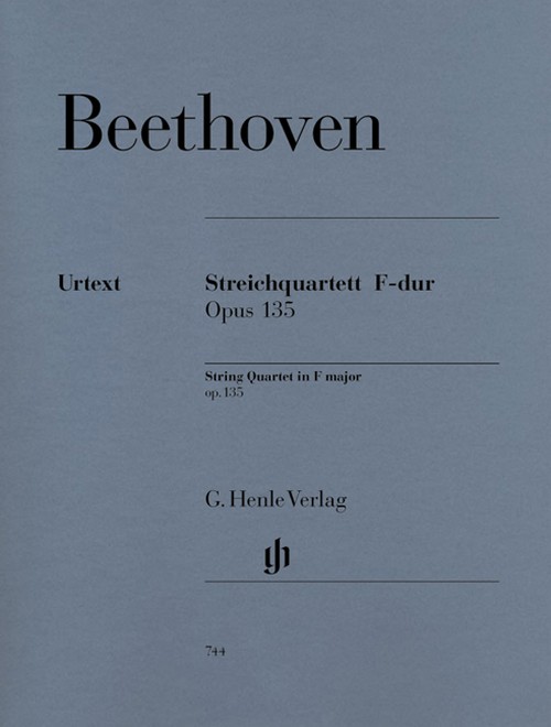 Streichquartett F-dur, Opus 135. 9790201807447