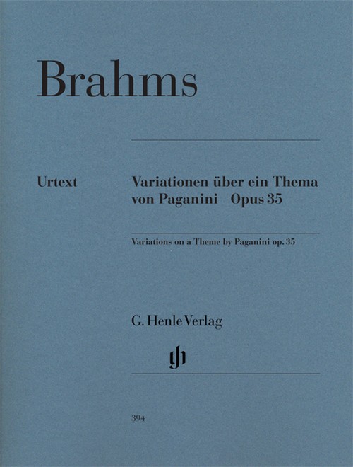 Studien für Pianoforte: Variationen über ein Thema von Paganini, a-moll, Opus 35