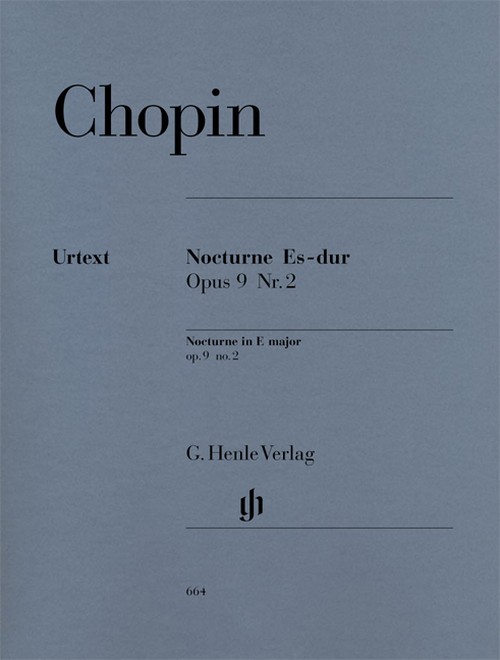 Nocturne E flat major, op. 9 no. 2. 9790201806648