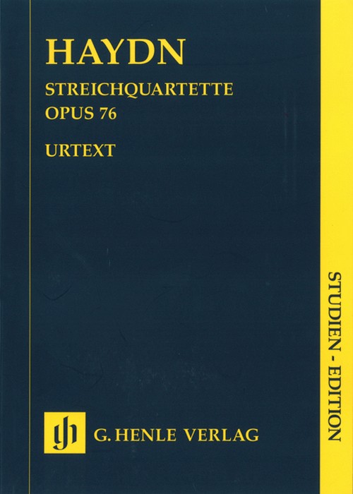 Streichquartette, Heft X: Erdödy-Quartette, opus 76. Urtext, Studien Edition