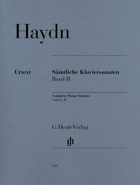 Sämtliche Klaviersonaten, Band II = Complete Piano Sonatas, vol. II