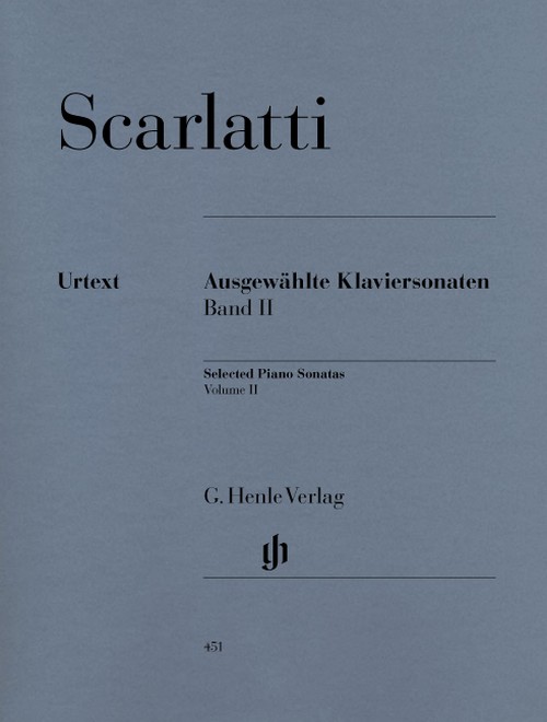 Ausgewählte Klaviersonaten, Band II = Selected Piano Sonatas, vol. II