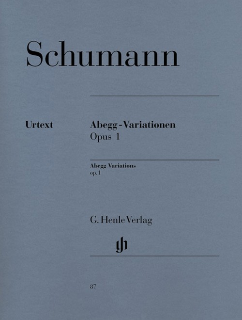 Abegg Variationen, Opus 1, piano