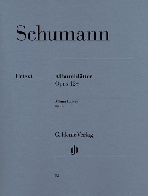 Albumblätter, Opus 124, pianoforte