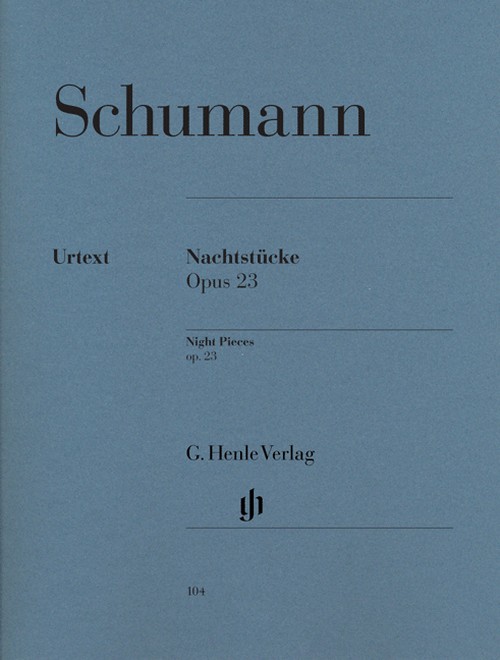 Nachtstücke, op. 23, Klavier. Urtext