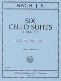 Six Cello Suites S. 1007-1012, for Solo Trombone