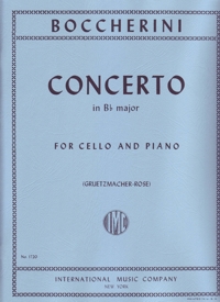 Concerto in Bb major, for Violoncello and Piano