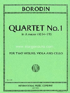 String Quartet No.1 A Major, for 2 Violins, Viola and Cello. 9790220412110