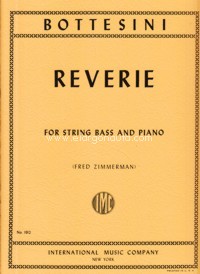 Rêverie, for Double Bass and Piano. 9790220414909