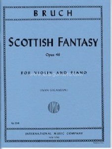 Scottish Fantasy op. 46, for violin and piano