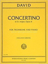 Concertino Eb major Op. 4, for Trombone and Piano