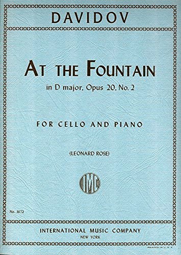 At the Fountain, op. 20, No. 2, for Cello and Piano