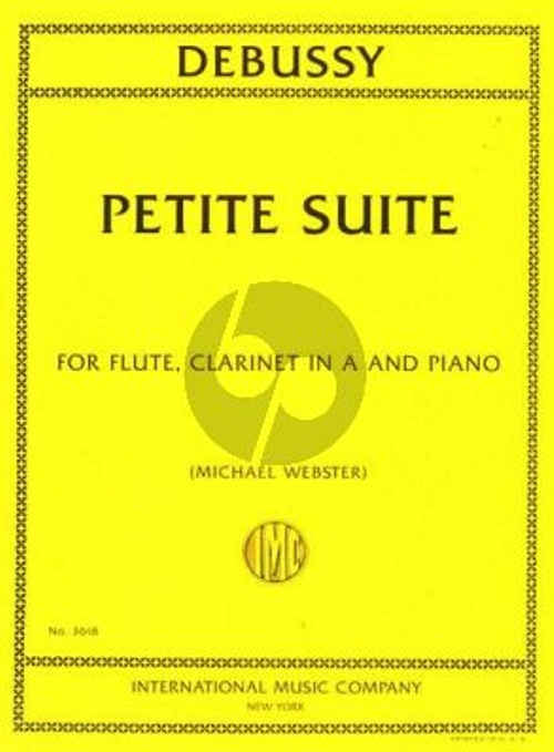 Petite Suite, for flute, clarinet and piano