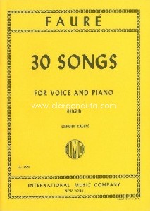 30 Songs, for High Voice and Piano. 9790220412585