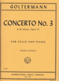 Concerto No. 3 in B minor, op. 51, for Cello and Piano