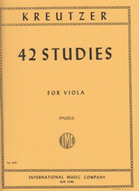 42 Studies for Viola