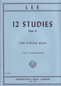 12 Studies, op. 31, Solo Double Bass. 46718