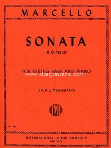 Sonata G Major, for Double Bass and Piano