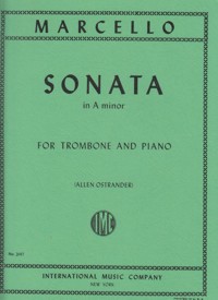 Sonata in A minor, for Trombone and Piano. 9790220416910