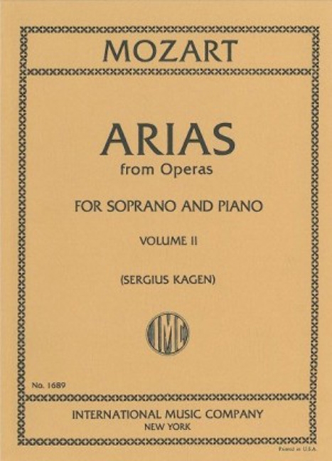 40 Arias, vol. 2, for Soprano Voice and Piano. 9790220413094
