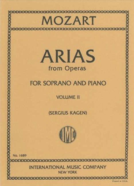 40 Arias, vol. 2, for Soprano Voice and Piano