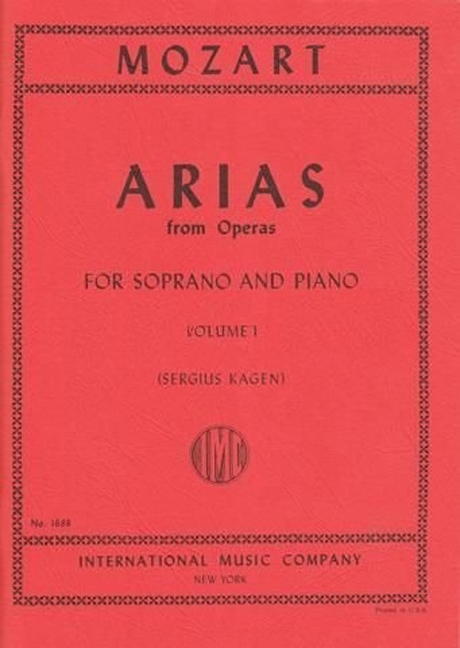 40 Arias, vol. 1, for Soprano Voice and Piano