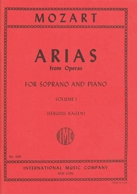 40 Arias, vol. 1, for Soprano Voice and Piano. 9790220413087