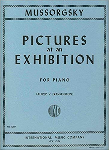 Pictures at an Exhibition, for piano