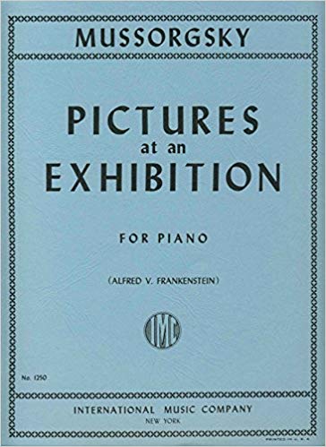 Pictures at an Exhibition, for piano. 9790220409950