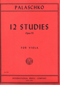 12 Studies, op. 55, Viola. 46832