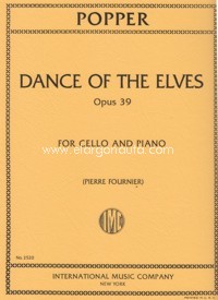 Dance of the Elves op. 39, for Cello and Piano. 9790220419706