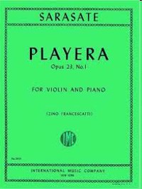 Playera, op. 23 nº 1, for Violin and Piano