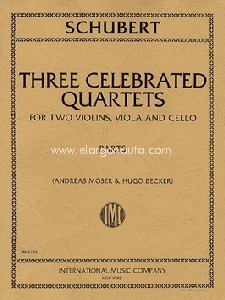 Three Celebrated String Quartets. 