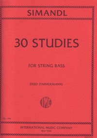 30 Studies for String Bass. 46981
