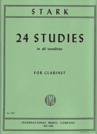 24 Studies in All Tonalities, for Clarinet